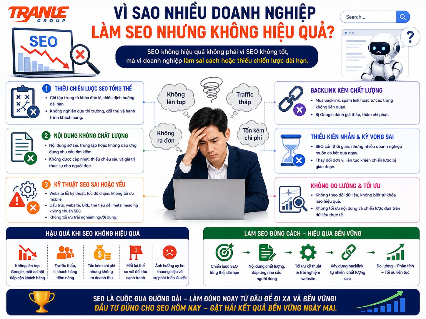 SEO là gì và vì sao doanh nghiệp không thể làm ăn lâu dài nếu bỏ qua SEO?