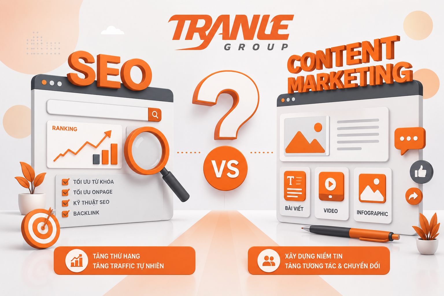 SEO và Content Marketing khác nhau như thế nào?