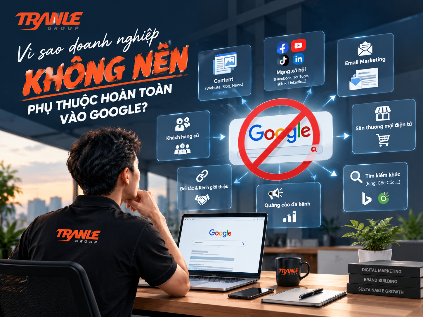 Vì sao doanh nghiệp không nên phụ thuộc hoàn toàn vào Google?