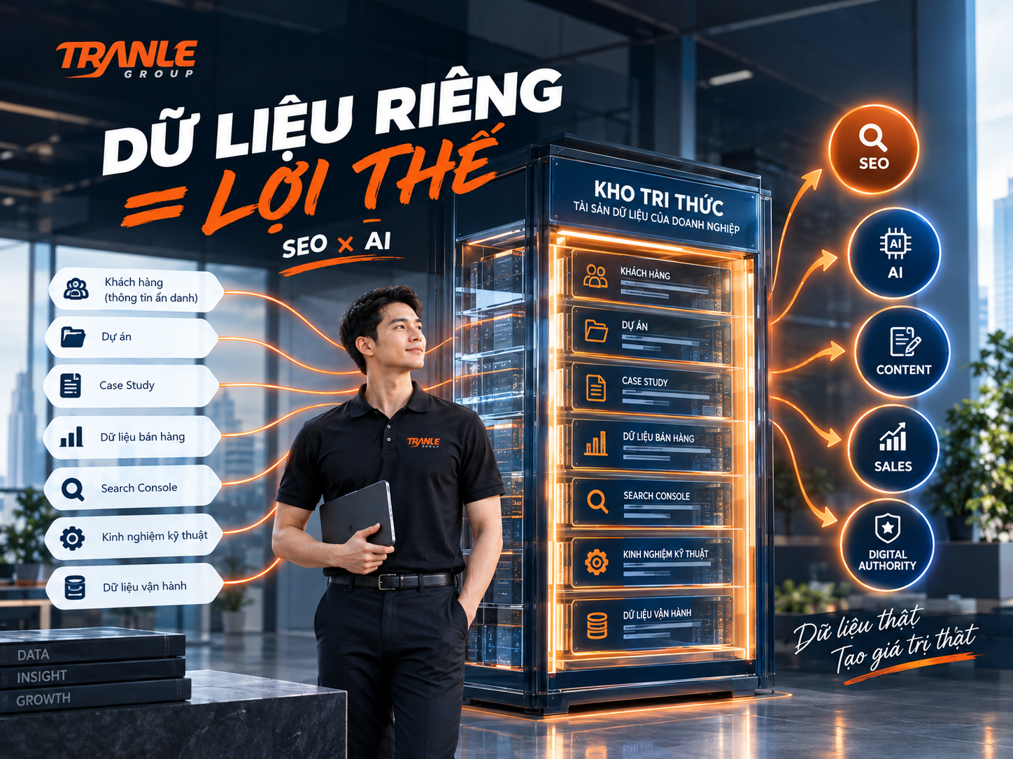 Vì sao dữ liệu riêng của doanh nghiệp sẽ ngày càng trở thành lợi thế trong SEO và AI?